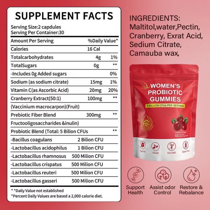 WOMAN PROBIOTICS GUMMIES