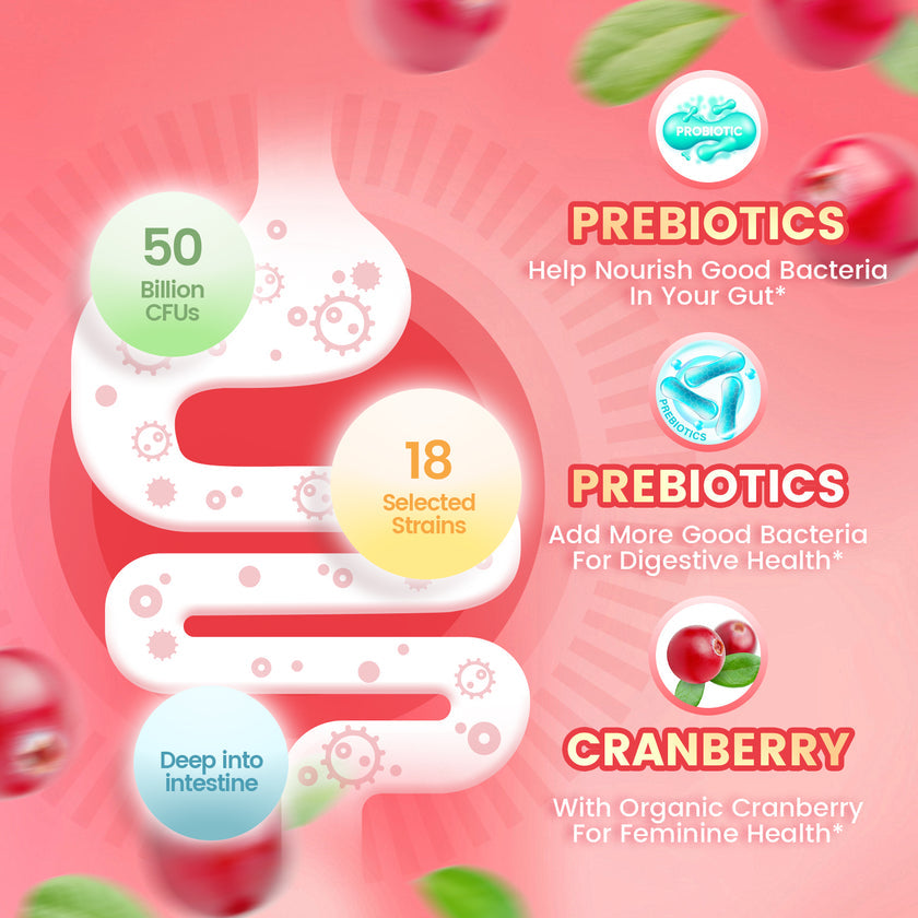 VOVINU WOMAN PROBIOTICS GUMMIES