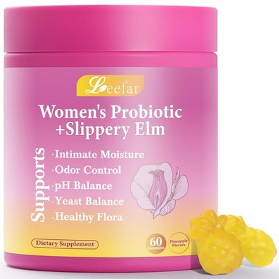 Slippery Elm women's probiotic gummies